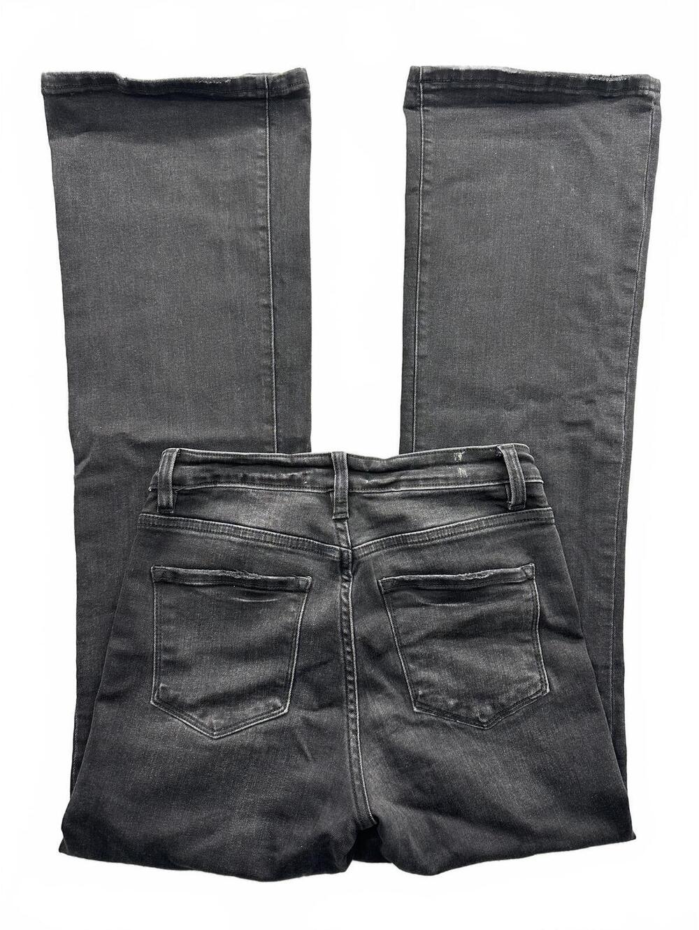Flying Monkey Black Bootcut Jeans Vintage Style Denim Flare Jeans